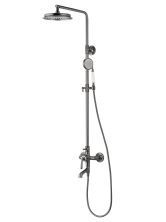 Душевая система WONZON & WOGHAND STEAM, Темный графит (WW-88739008-BGM)