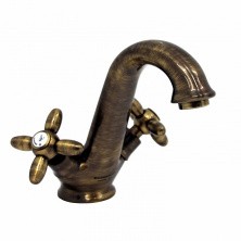 Kerama Marazzi Смеситель для раковины Muse, потертая бронза 9125KM.31.023