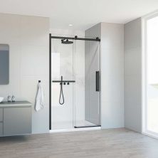 Vincea Душевая дверь City 120 см, прозрачное, черное VDS-1CS120CLB