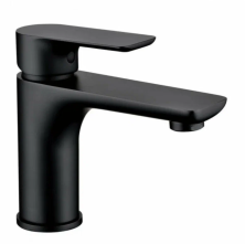 Grocenberg Смеситель для раковины, черный матовый GB2009BL