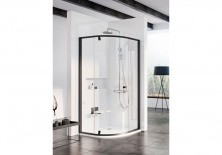 Ограждение душевое Ravak Pivot PSKK3 80 см 37644300Z1 чёрный/прозрачное