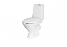 Унитаз напольный Sanita Кама Эконом с крышкой полипропилен