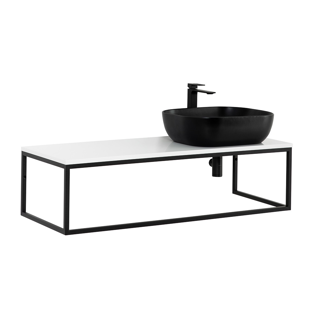 Приобрести belbagno консоль со столешницей etna-kraft 120 см, подвесная ek-120-st, правая