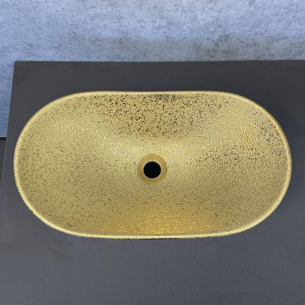 Приобрести comforty раковина 7811asj 62х34 см, золото