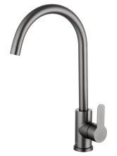 Смеситель для кухни WONZON & WOGHAND, Темный графит (WW-AE4554-BGG)