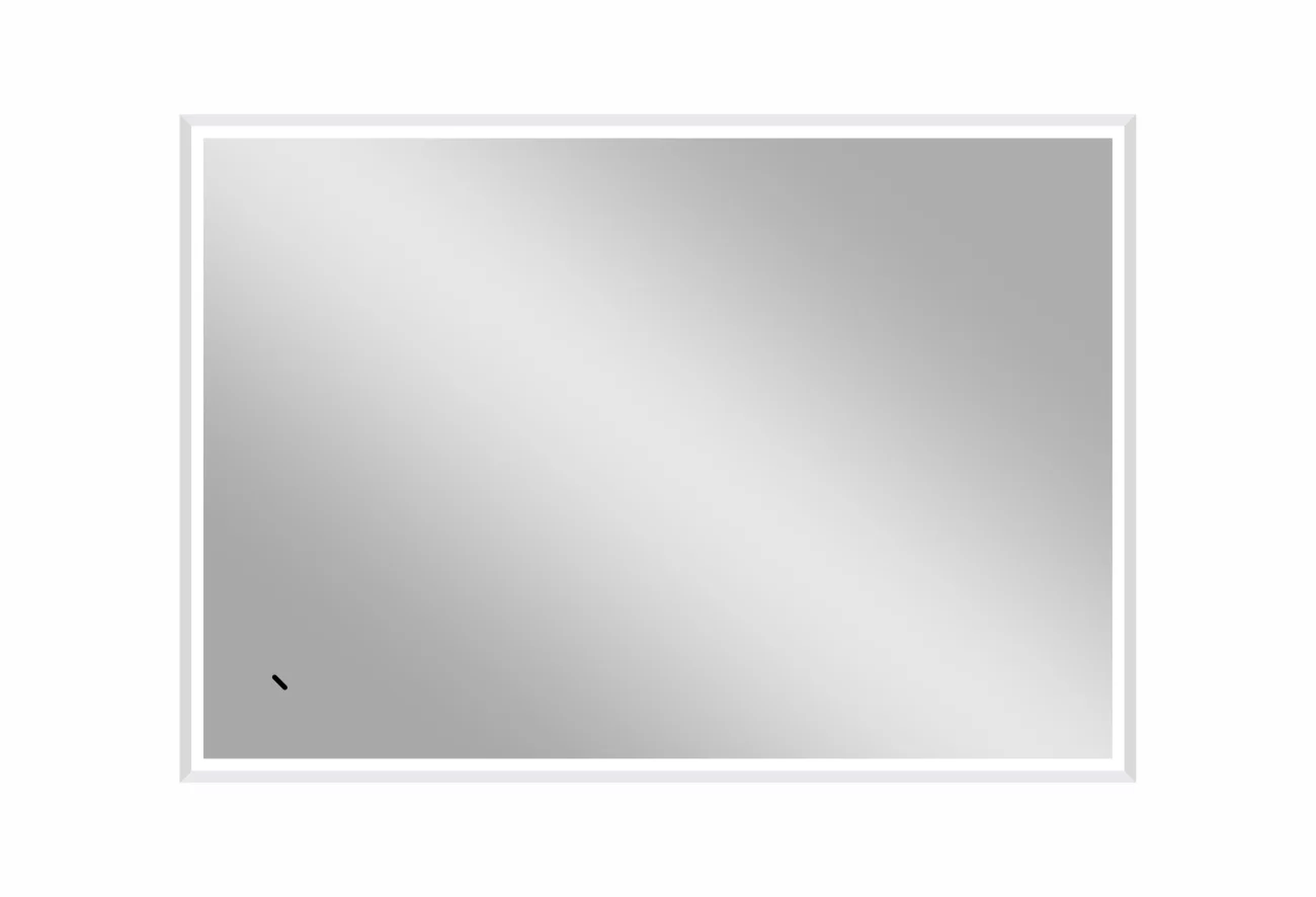 Приобрести continent зеркало с подсветкой meridian white 100х70 см, белое