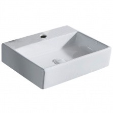 Azario Раковина накладная 51х36 см, белая AZ-414