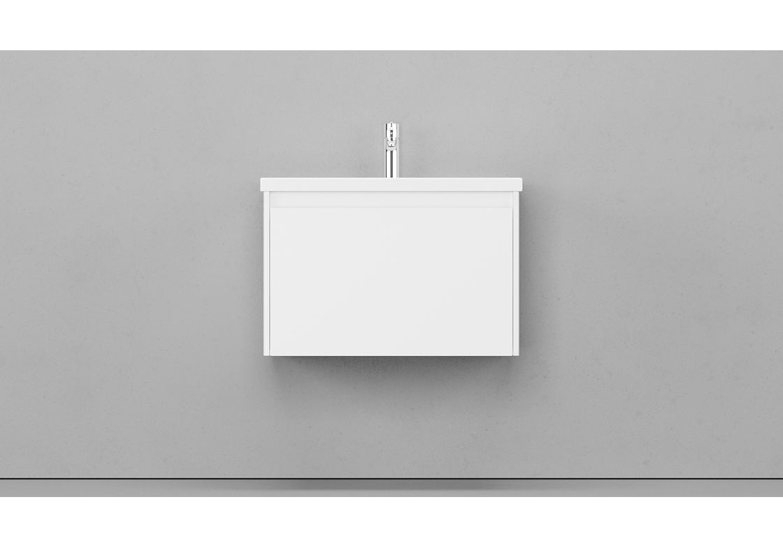 Приобрести тумба подвесная с раковиной velvex klaufs 70 см tpkla.70.1y-616.216, белый