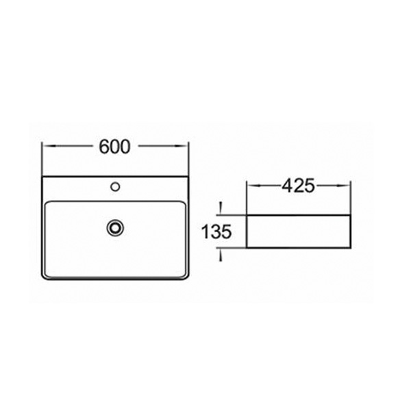 Приобрести comforty раковина 78188 60х45 см, белая