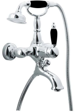 Boheme Смеситель для ванны Tradizionale, хром\черный 263-BLС