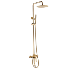 Grocenberg Душевая система, матовое золото GB7025MG