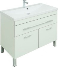 Aquanet Тумба с раковиной Верона 90 см, белая 00287673