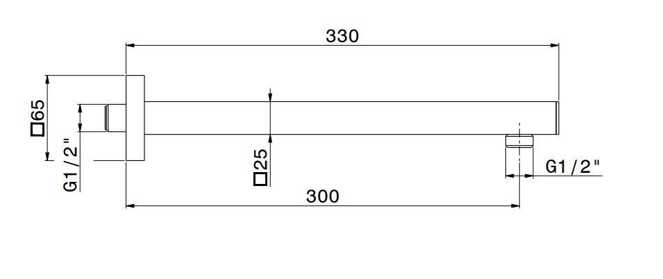Приобрести kerama marazzi кронштейн верхнего душа futura, хром 27672km.21.018