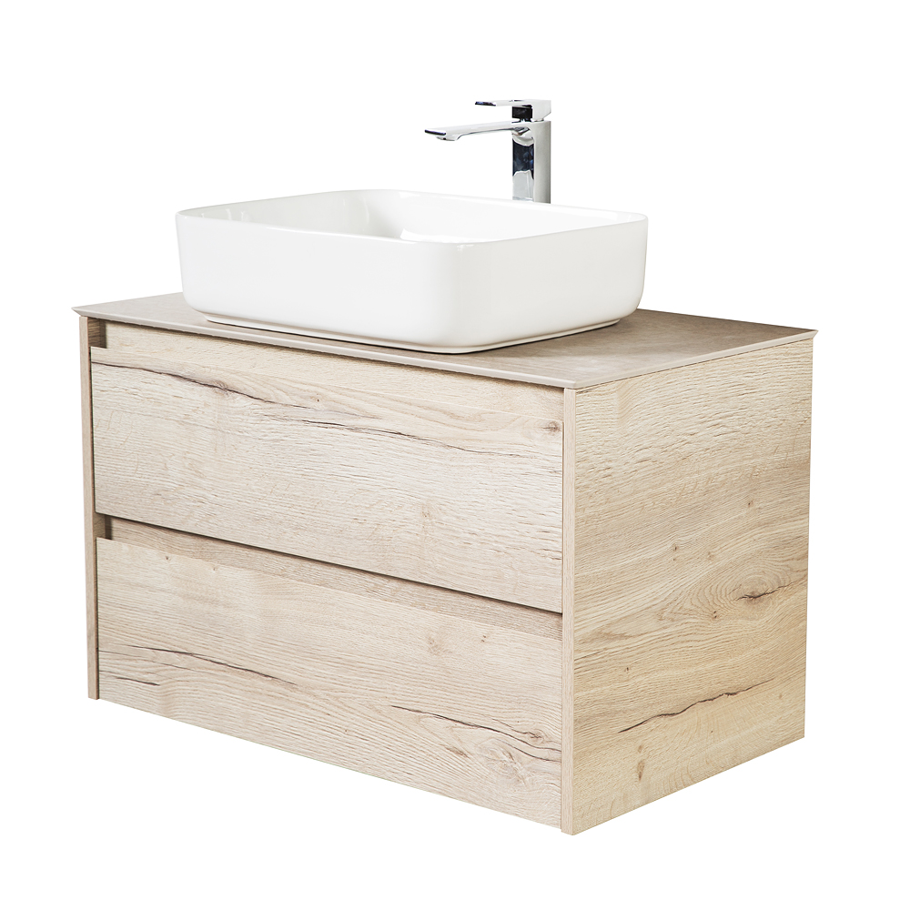 Приобрести belbagno тумба со столешницей kraft 100 см, подвесная rovere galifax bianco