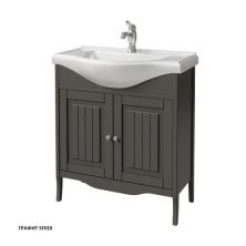 Caprigo Тумба с раковиной GENOVA 80 см, графит 34411 5