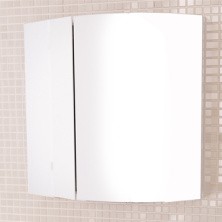 Сomforty Зеркало-шкаф "Лаура-60-2", белый