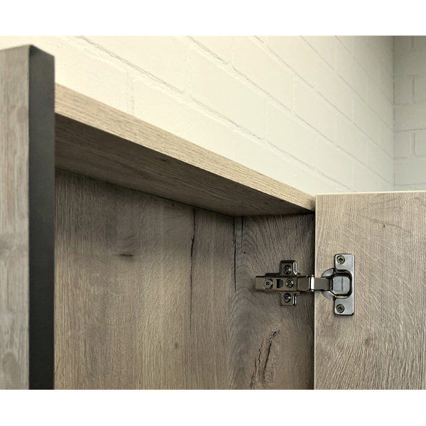 Приобрести сomforty зеркало-шкаф "вена-45" дуб дымчатый