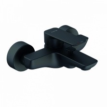 KLUDI PURE&STYLE однорычажный смеситель для ванны и душа, черный матовый, арт. 406813975