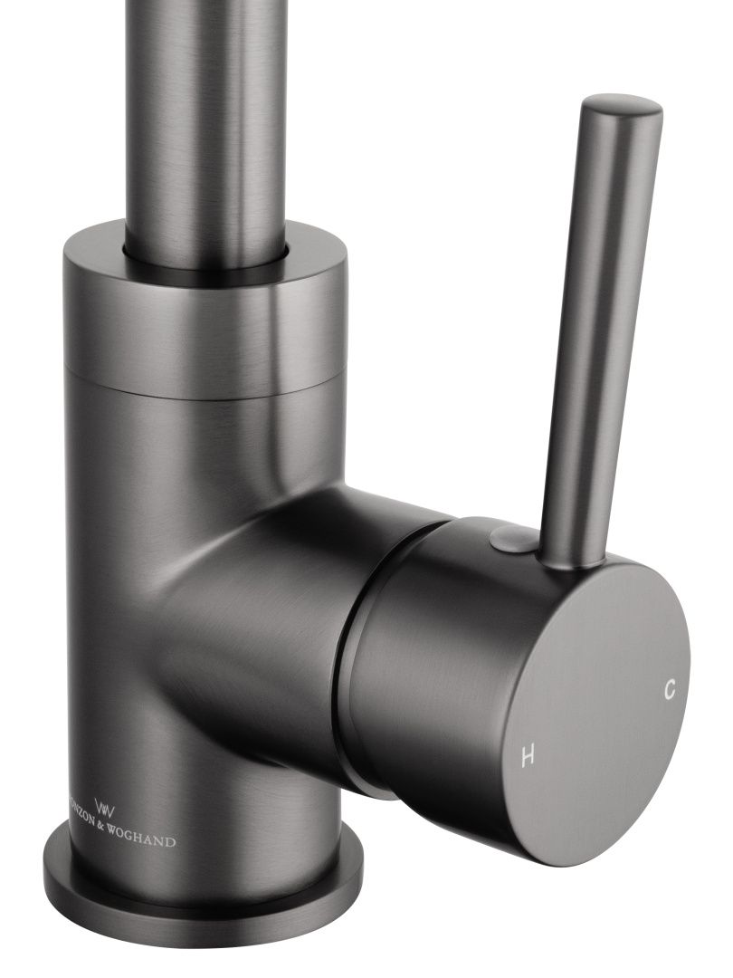 Приобрести смеситель для кухни wonzon & woghand, темный графит (ww-a21102-bgg)