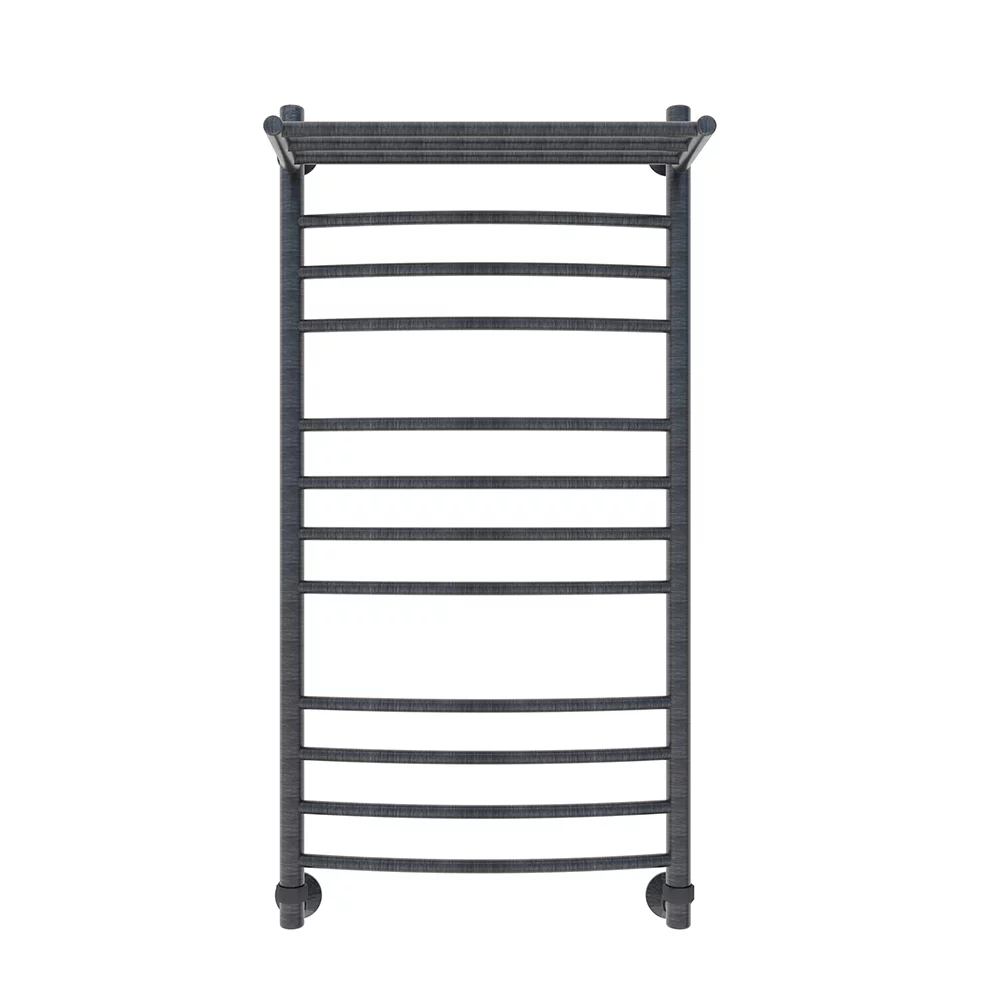 Приобрести veconi полотенцесушитель водяной nemi-b 50х100 см, графит n10050gr-b