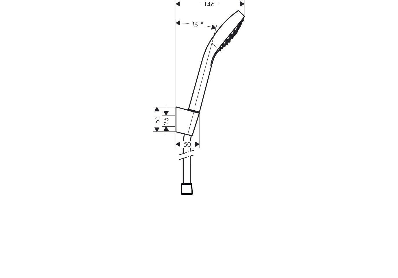 Приобрести 26411400 croma select s душевой набор croma select s vario 1,60 м