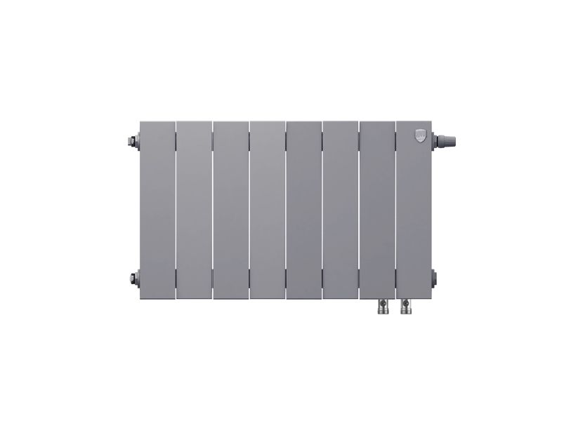 Приобрести royal thermo радиатор биметаллический pianoforte 300 /silver satin ( серебристый ) vdr - 8 секц.