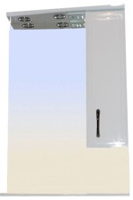 Loranto Зеркало Коралл 60 см правостороннее, CS00025723