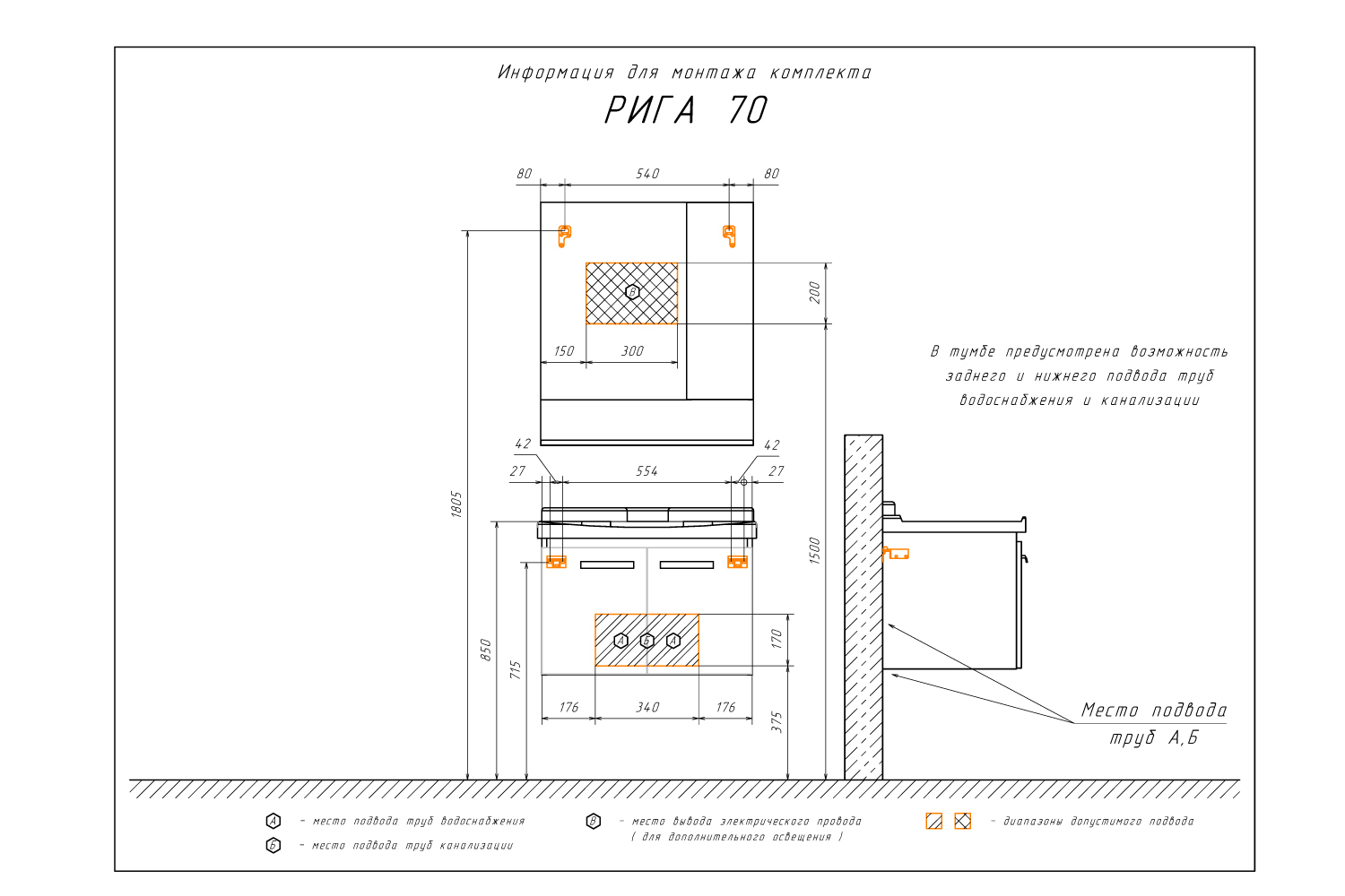 Приобрести сomforty зеркало-шкаф "рига-70" дуб сонома