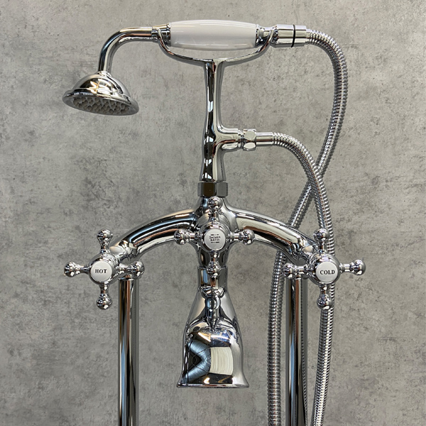 Приобрести comforty смеситель напольный, fe0051-cct, хром