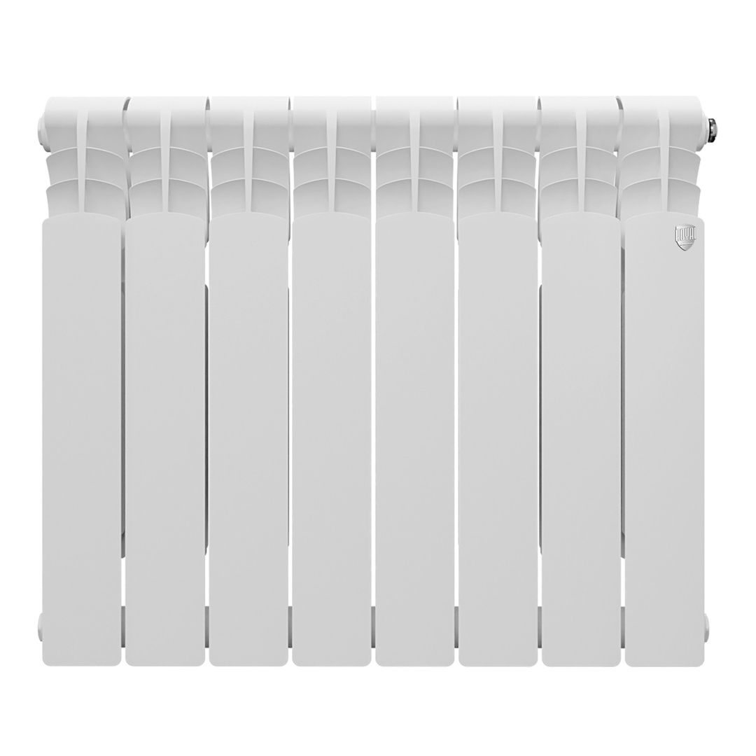Приобрести royal thermo радиатор алюминиевый revolution 500 2.0 ( белый ) - 8 секц.