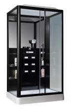 Loranto Гидробокс CS 129 3A R 90х150х215 см черная