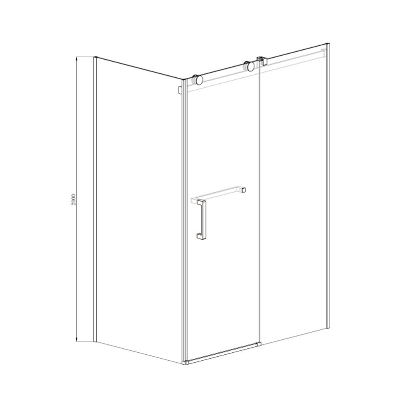 Приобрести душевое ограждение azario vancouver 900х1200 см, без поддона, 8мм az-nkf1131-l