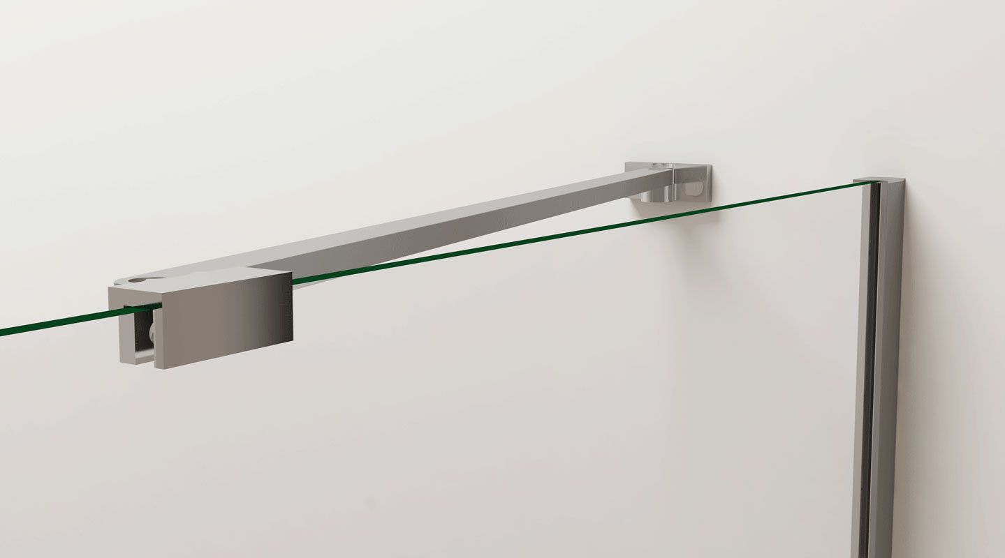 Приобрести vincea душевое ограждение extra 100х110 см, прозрачное, хром vsr-1e111210cl