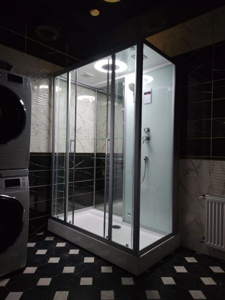 Приобрести frank душевая кабина f506 с паром, прямоугольная