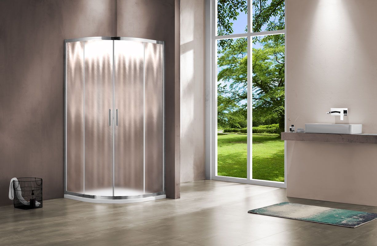 Приобрести vincea душевое ограждение garda 80х80 см, текстурнное, хром vsq-1g800ch