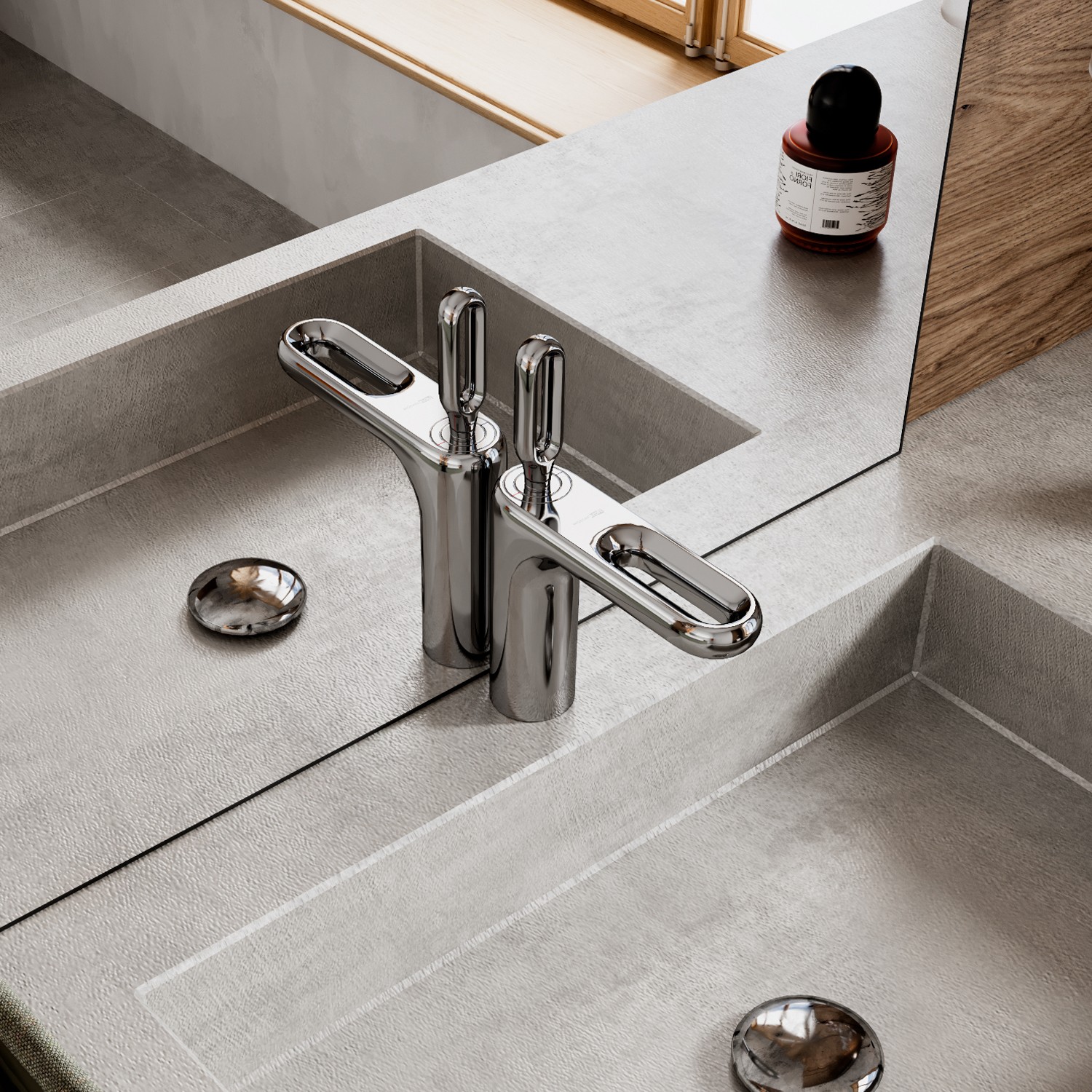 Приобрести wasserkraft смеситель для раковины kammel 1803, хром