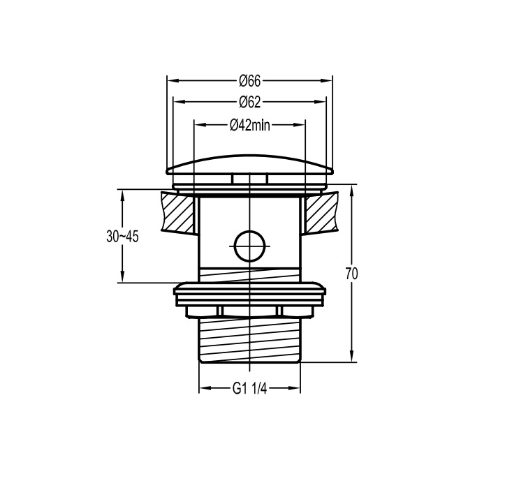 Приобрести cezares донный клапан eco-sat-boro