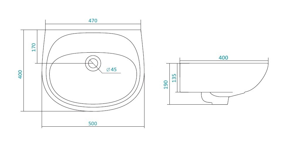 Приобрести умывальник "анимо-50" б/отв