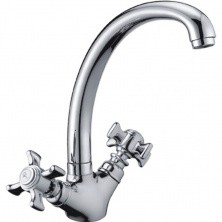 HAIBA Смеситель для кухни 245мм, хром HB-4824