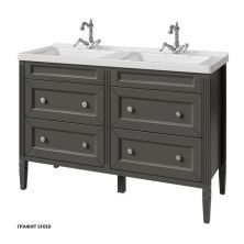 Caprigo Тумба с раковиной ALBION CONCEPT 125 см, черная