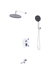 BelBagno Душевой комплект MARINO, встраиваемый, хром MARINO-VDSET-CRM