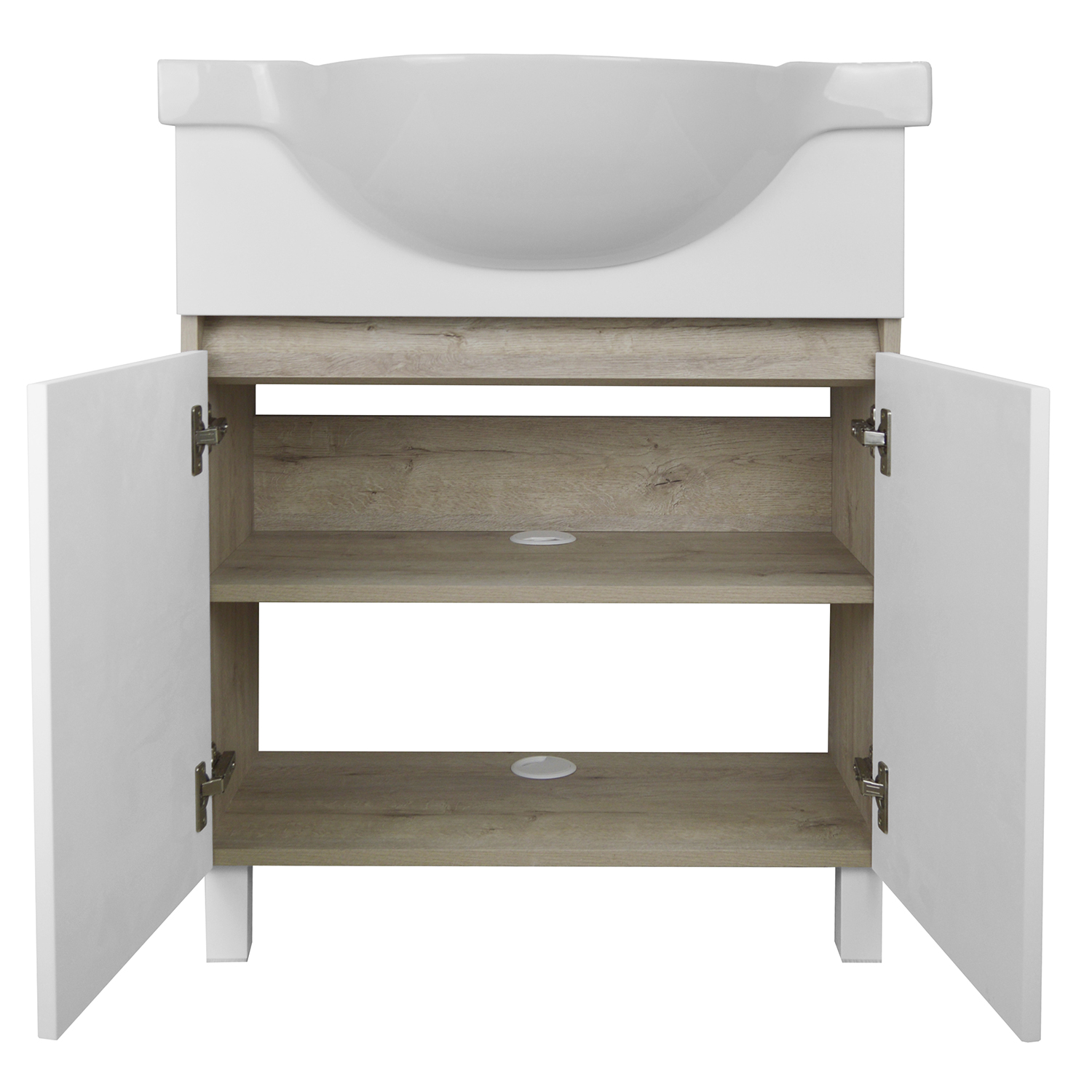 Приобрести loranto тумба напольная с раковиной глория 70 н 70х48 см, дуб кантри (cs00083815)