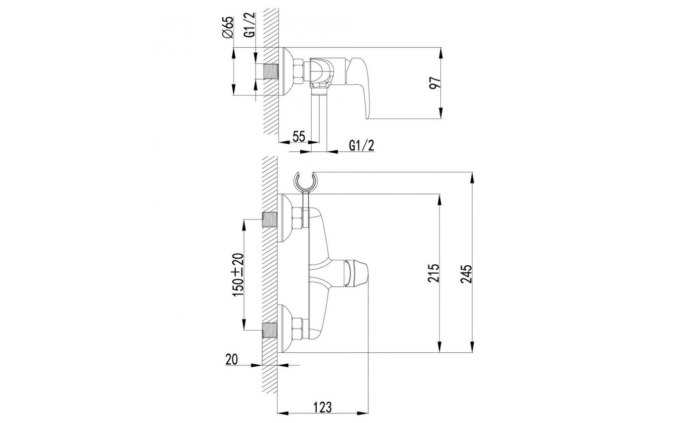Приобрести lemark смеситель pramen с гигиеническим душем, бронза lm3318b