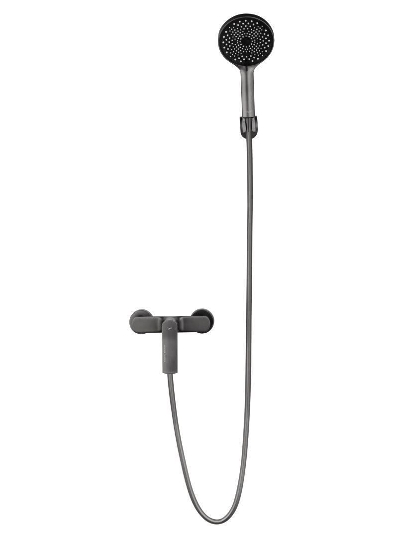 Приобрести смеситель для душа wonzon & woghand, темный графит (ww-b2585-bgg)