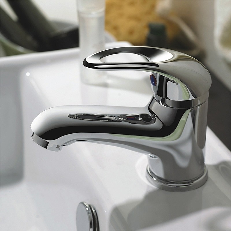 Приобрести haiba смеситель для раковины 120мм, хром hb1015