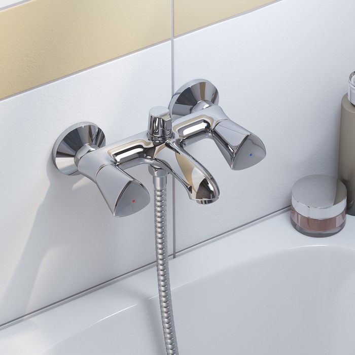 Приобрести iddis смеситель для ванны bounce 214мм, хром bousb02i02wa