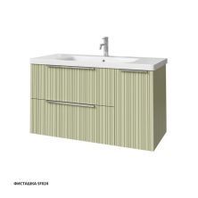 Caprigo Тумба с раковиной RAIN 100 см, правая, фисташка