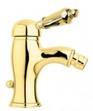 CEZARES Смеситель для биде ELITE, золото ELITE-BSM1-03/24-M