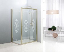 CEZARES Душевое ограждение GIUBILEO 120-90см GIUBILEO-AH-1-120/90-SCORREVOLE-CP-G