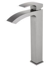 Смеситель для раковины высокий WONZON & WOGHAND FIT, Темный графит (WW-88239009-BGM)